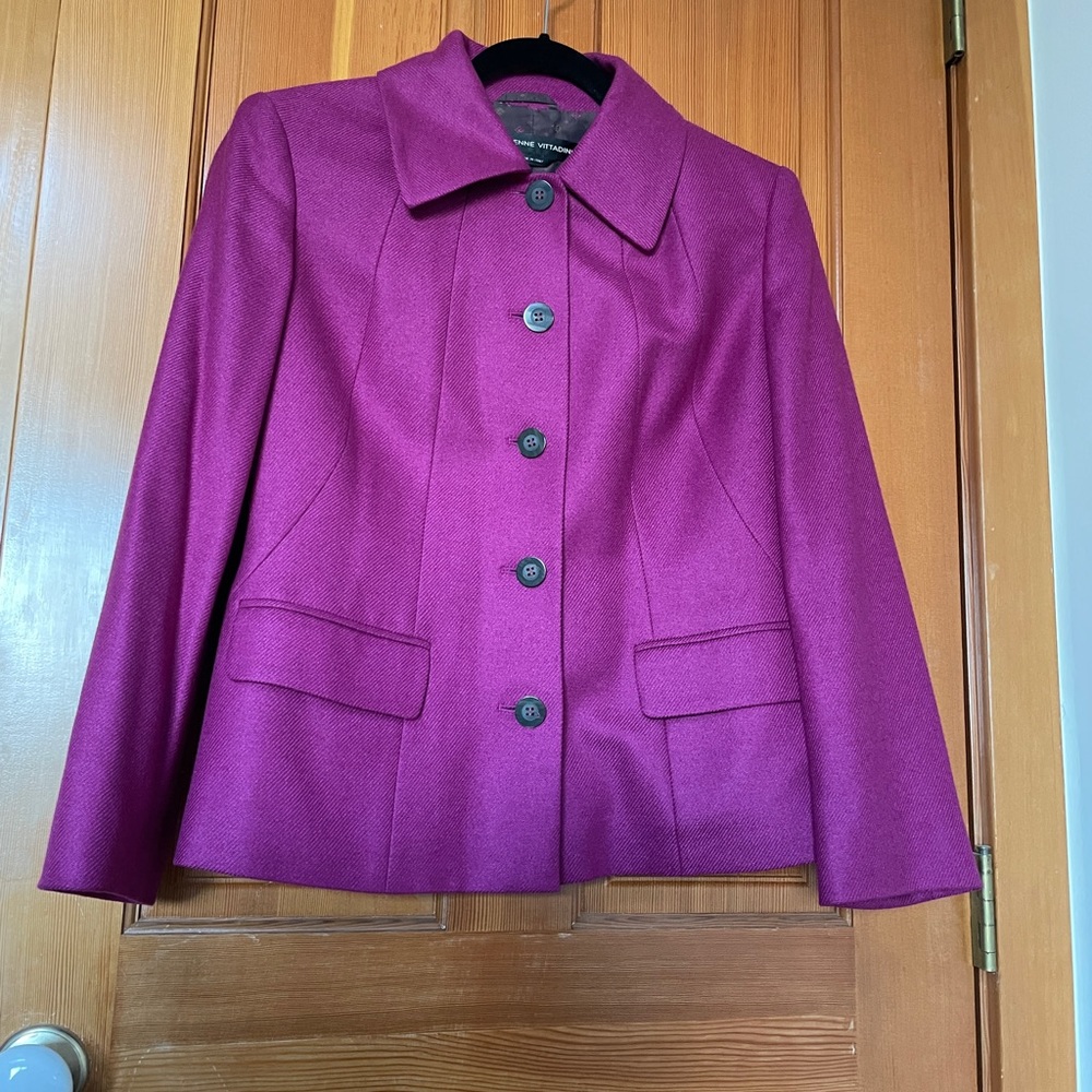 Cashmere and silk jacket